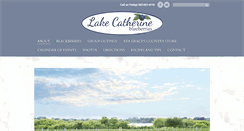 Desktop Screenshot of lakecatherineblueberries.com